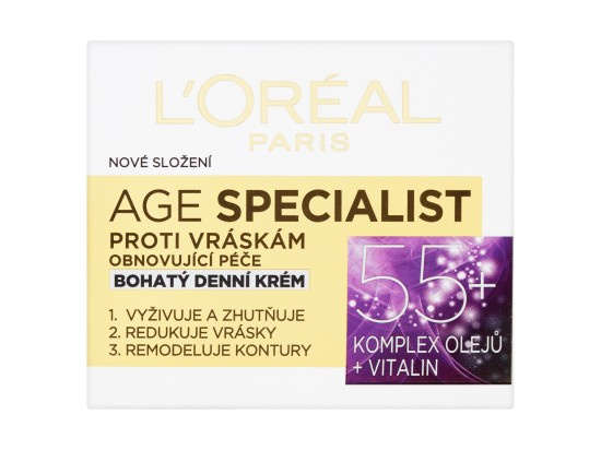 L’Oréal Paris Age Specialist 55+ denní krém proti vráskám 50 ml
