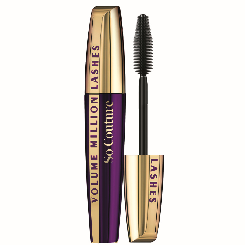 L’Oréal Paris Volume Million Lashes So Couture řasenka pro objem a natočení řas odstín Black 9,5 ml