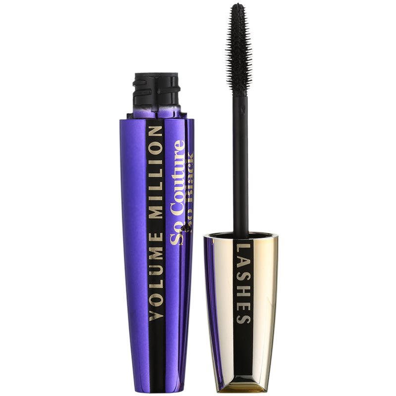 L’Oréal Paris Volume Million Lashes So Couture So Black řasenka pro objem a zahuštění řas odstín Extra Black 9.5 ml