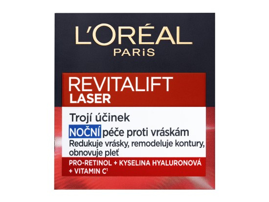 L’Oréal Paris Revitalift Laser X3 noční regenerační krém proti stárnutí pleti 50 ml
