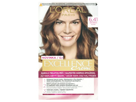 L’Oréal Paris Excellence Creme barva na vlasy odstín 6.41