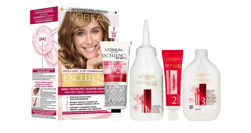 L’Oréal Paris Excellence Creme barva na vlasy odstín 7 1 ks