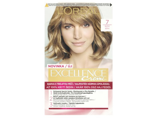 L’Oréal Paris Excellence Creme barva na vlasy odstín 7 1 ks