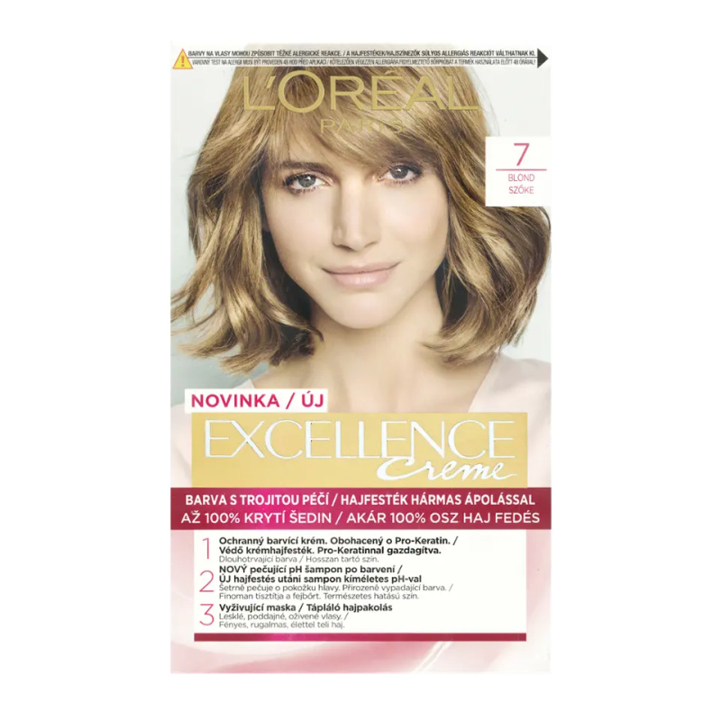 L’Oréal Paris Excellence Creme barva na vlasy odstín 7 1 ks