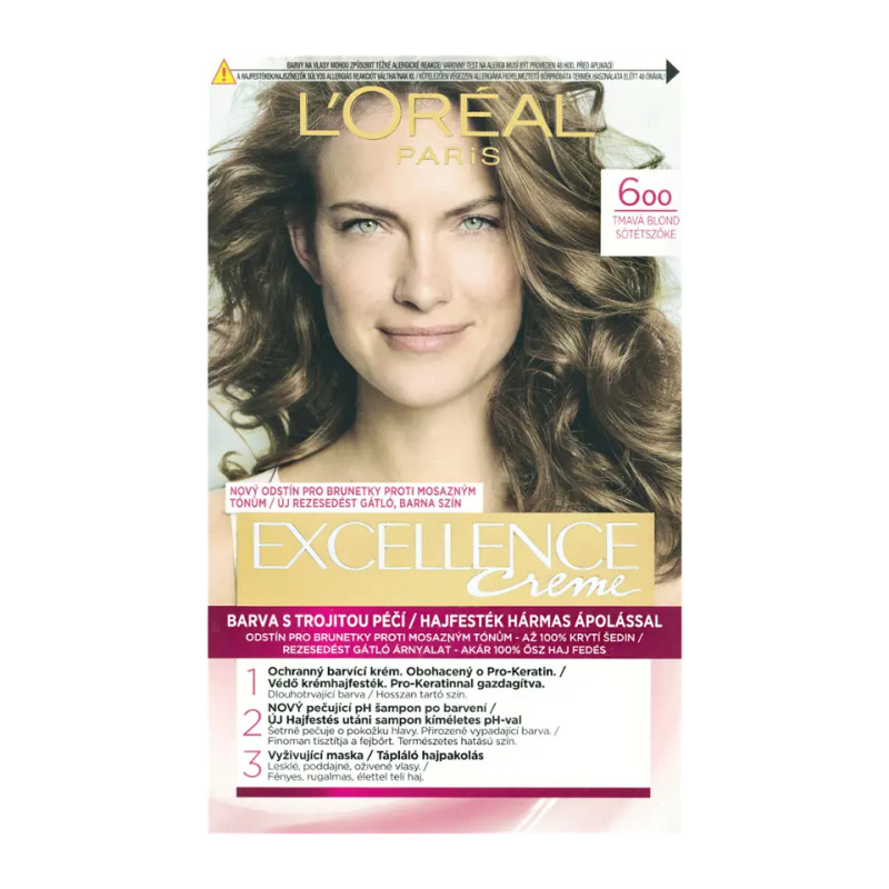 L’Oréal Paris Excellence Creme barva na vlasy odstín 600