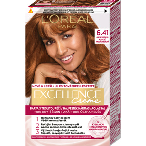 Excellence creme 6.41 hnědá oříšková