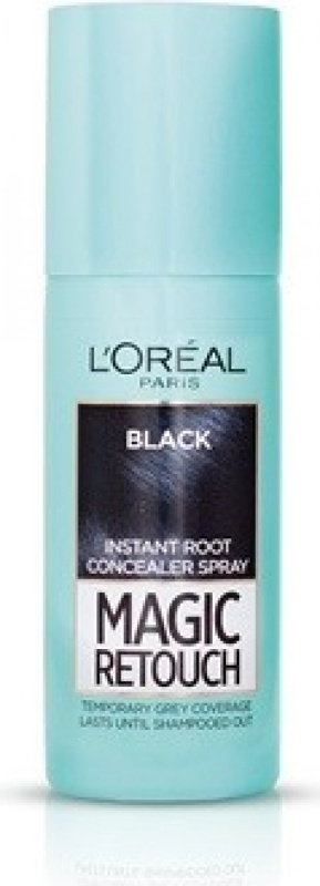 L’Oréal Paris Magic Retouch sprej pro okamžité zakrytí odrostů odstín Black 75 ml