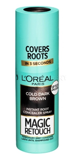 L’Oréal Paris Magic Retouch sprej pro okamžité zakrytí odrostů odstín Dark Brown 75 ml