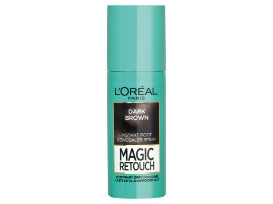 L’Oréal Paris Magic Retouch sprej pro okamžité zakrytí odrostů odstín Dark Brown 75 ml