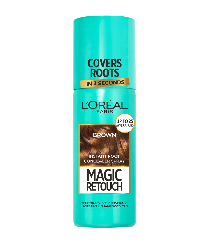 L’Oréal Paris Magic Retouch sprej pro okamžité zakrytí odrostů odstín Brown 75 ml
