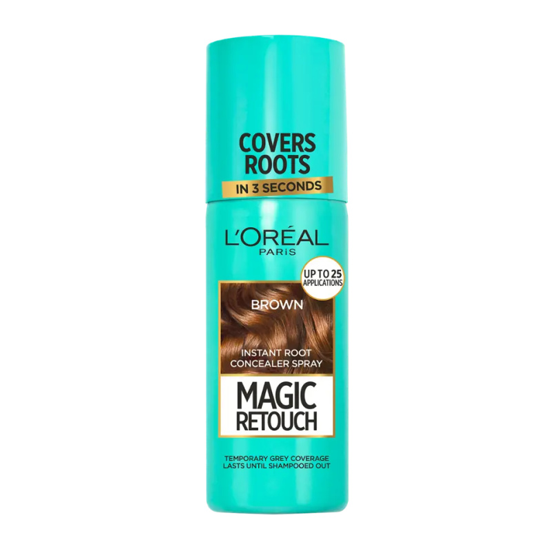L’Oréal Paris Magic Retouch sprej pro okamžité zakrytí odrostů odstín Brown 75 ml