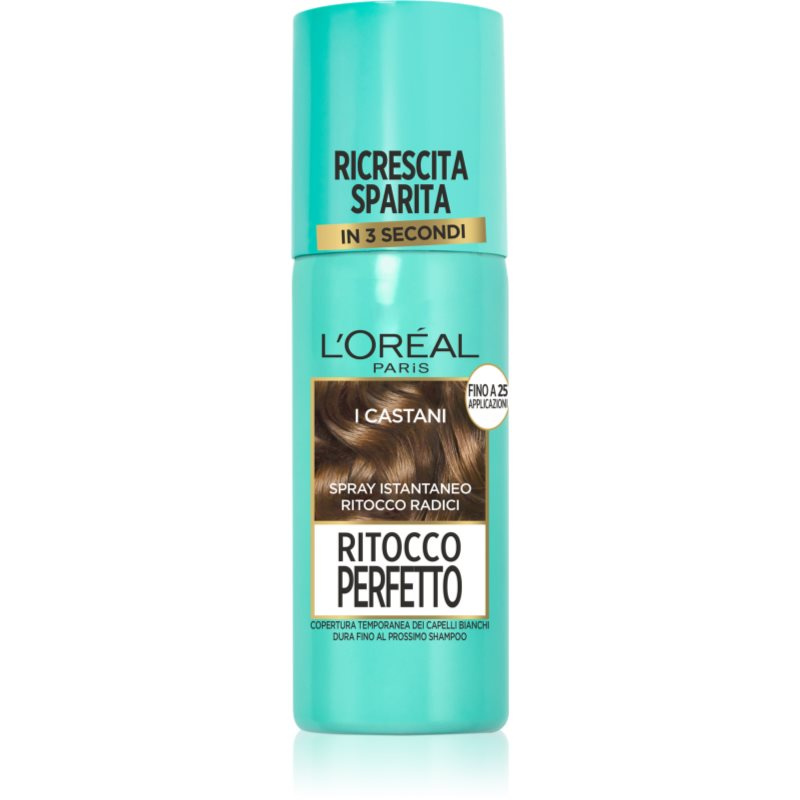 L’Oréal Paris Magic Retouch sprej pro okamžité zakrytí odrostů odstín Castano 75 ml