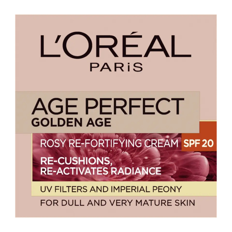 L’Oréal Paris Age Perfect Golden Age denní krém pro zralou pleť SPF 20 50 ml
