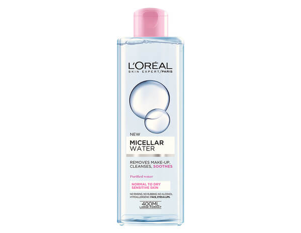 L’Oréal Paris Micellar Water micelární voda pro normální až suchou citlivou pleť 400 ml