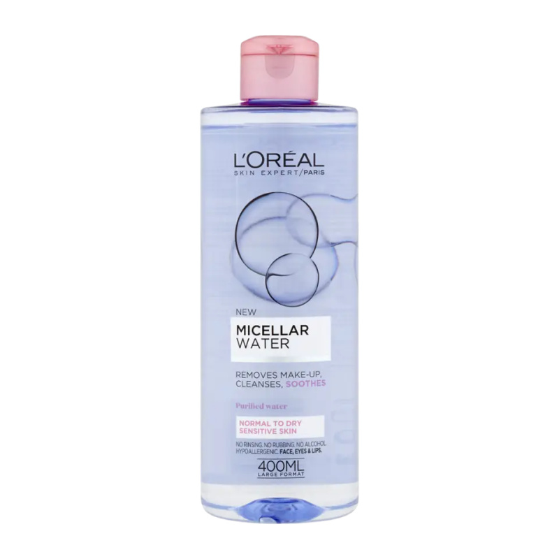 L’Oréal Paris Micellar Water micelární voda pro normální až suchou citlivou pleť 400 ml