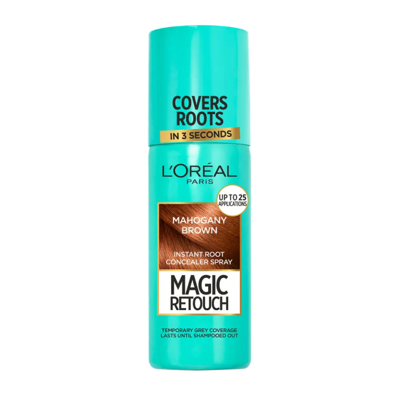L’Oréal Paris Magic Retouch sprej pro okamžité zakrytí odrostů odstín Mahogany Brown 75 ml