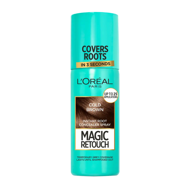 L’Oréal Paris Magic Retouch sprej pro okamžité zakrytí odrostů odstín Cold Brown 75 ml