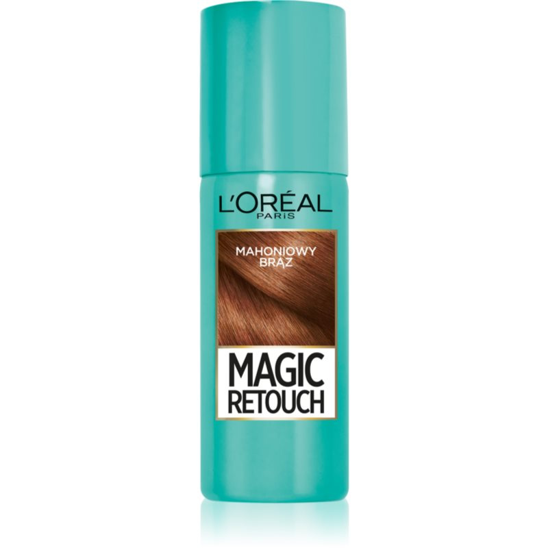 L’Oréal Paris Magic Retouch sprej pro okamžité zakrytí odrostů odstín Mahogany Brown 75 ml
