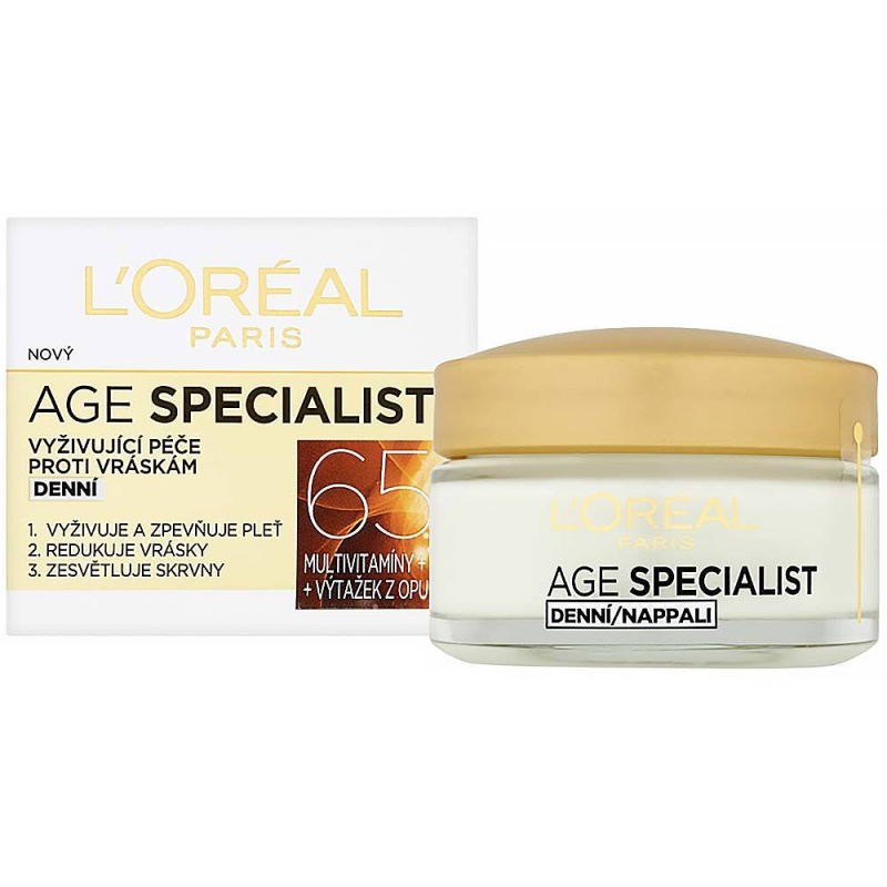 L’Oréal Paris Age Specialist 65+ vyživující denní krém proti vráskám 50 ml