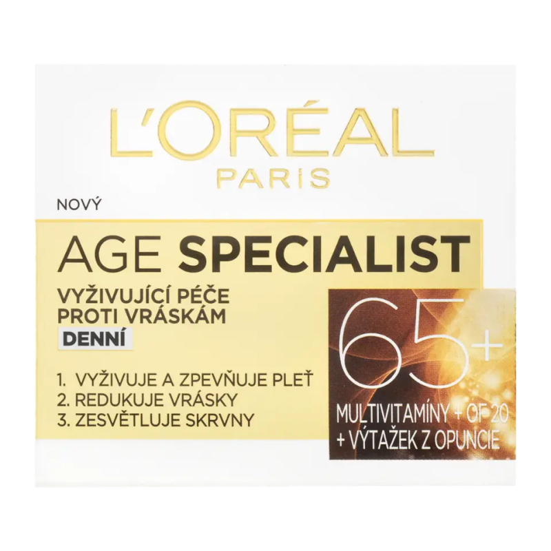 L’Oréal Paris Age Specialist 65+ vyživující denní krém proti vráskám 50 ml