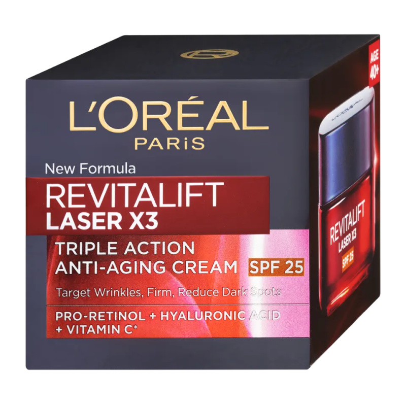 L’Oréal Paris Revitalift Laser Renew denní krém proti vráskám se střední UV ochranou 50 ml