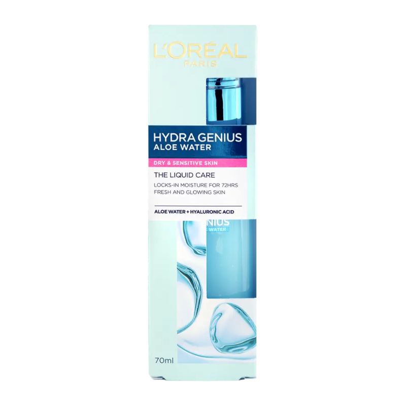 L’Oréal Paris Hydra Genius hydratační pleťová péče pro suchou až citlivou pleť 70 ml