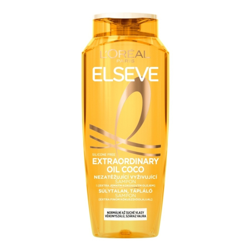 L’Oréal Paris Elseve Extraordinary Oil Coconut vyživující šampon pro normální až suché vlasy 250 ml