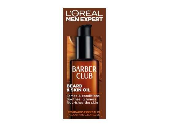 L’Oréal Paris Men Expert Barber Club olej pro plnovous a pleť 30 ml