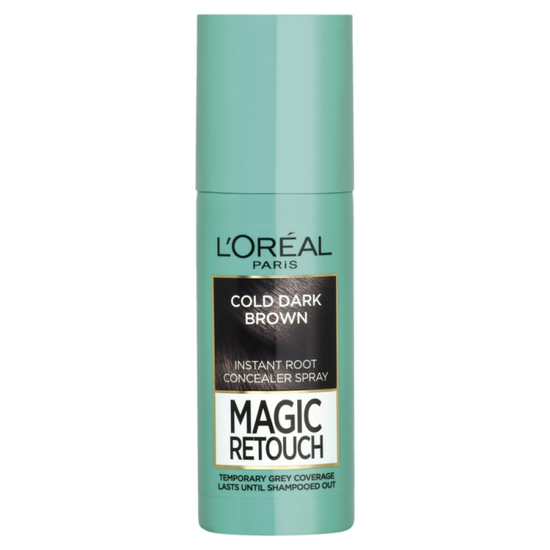 L’Oréal Paris Magic Retouch sprej pro okamžité zakrytí odrostů odstín Cold Dark Brown 75 ml