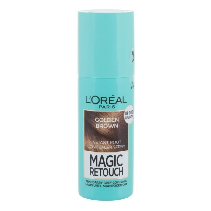 L’Oréal Paris Magic Retouch sprej pro okamžité zakrytí odrostů odstín Golden Brown 75 ml
