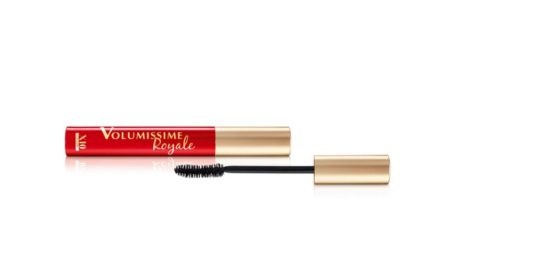 L’Oréal Paris Volumissime Royale řasenka pro objem a oddělení řas odstín Extra Black 7,9 ml