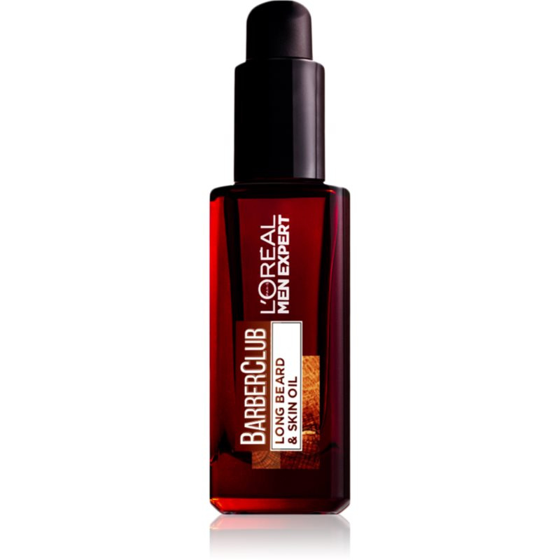 L’Oréal Paris Men Expert Barber Club olej pro plnovous a pleť 30 ml