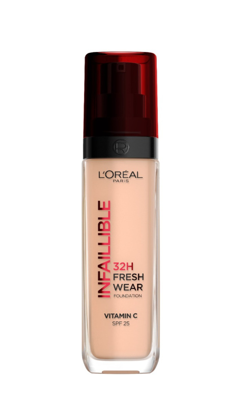 L’Oréal Paris Infaillible 32H Fresh Wear dlouhotrvající tekutý make-up odstín 145 Rose Beige 30 ml