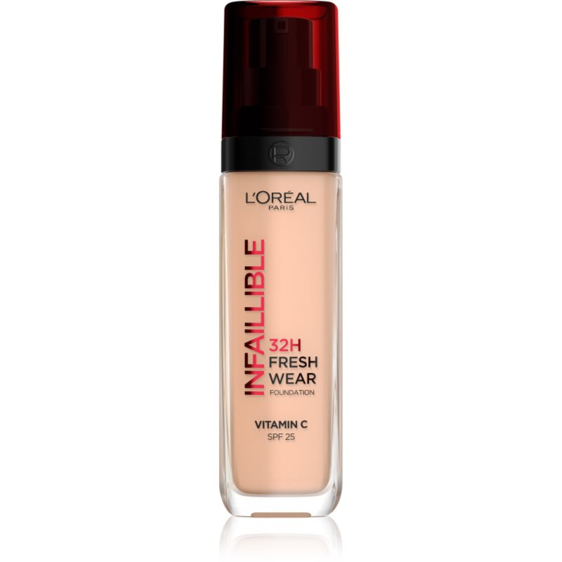 L’Oréal Paris Infaillible 32H Fresh Wear dlouhotrvající tekutý make-up odstín 145 Rose Beige 30 ml