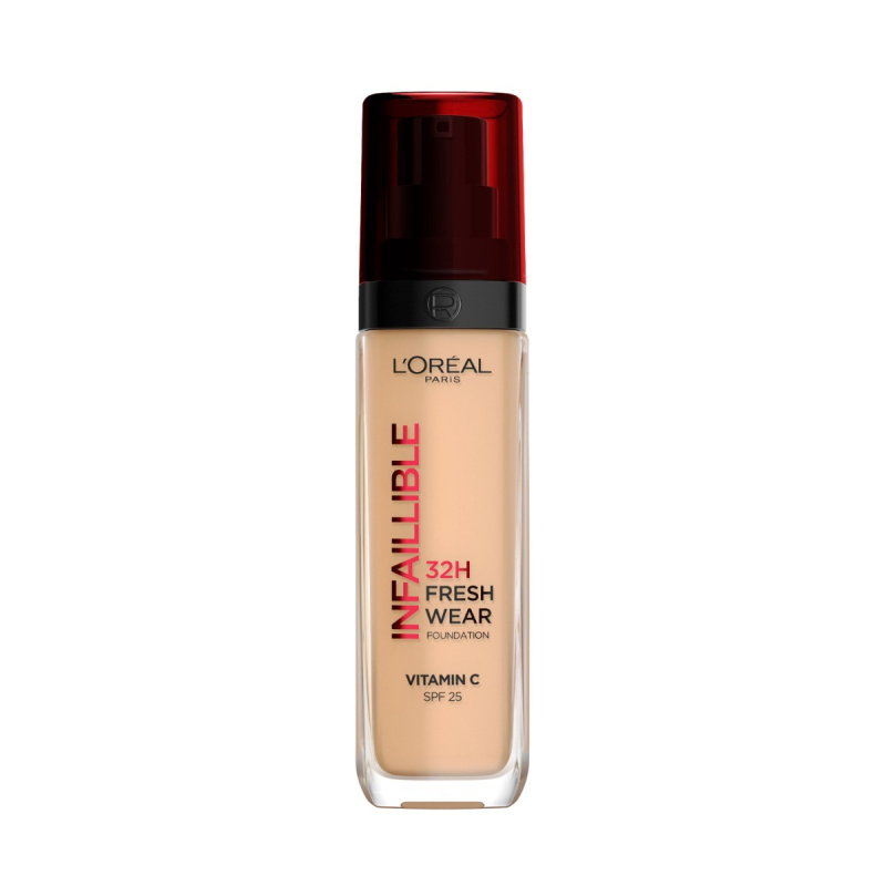 L’Oréal Paris Infaillible 32H Fresh Wear dlouhotrvající tekutý make-up odstín 220 Sable Sand 30 ml