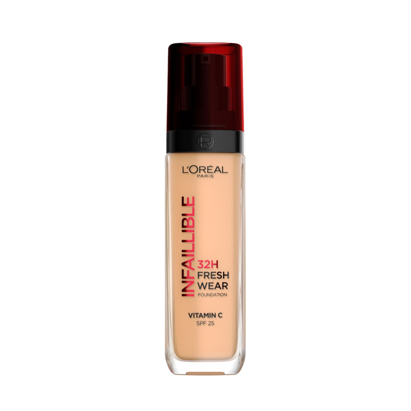 L’Oréal Paris Infaillible 32H Fresh Wear dlouhotrvající tekutý make-up odstín 200 Natural Linen 30 ml
