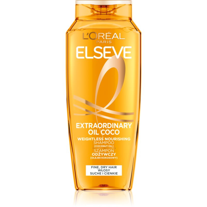 L’Oréal Paris Elseve Extraordinary Oil Coconut vyživující šampon pro normální až suché vlasy 400 ml