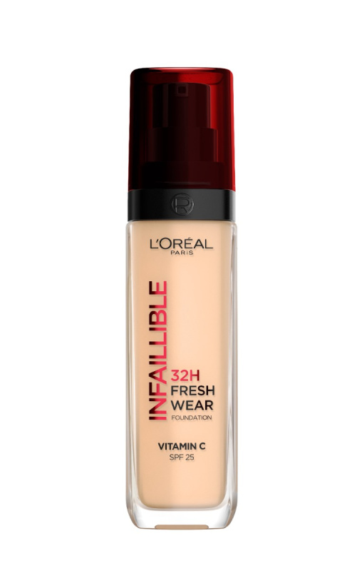 L’Oréal Paris Infaillible 32H Fresh Wear dlouhotrvající tekutý make-up odstín 100 Warm Doré 30 ml