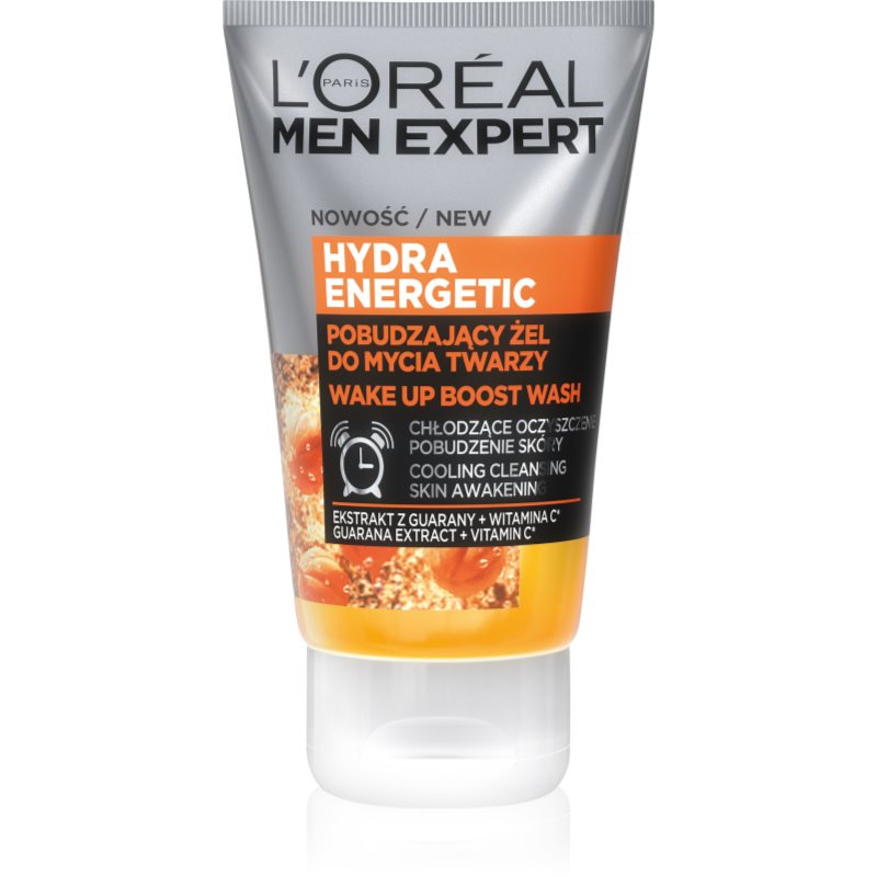 L’Oréal Paris Men Expert Hydra Energetic čisticí gel na obličej pro muže 100 ml