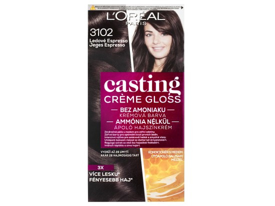 L’Oréal Paris Casting Creme Gloss barva na vlasy odstín 3102 Iced Espresso 1 ks