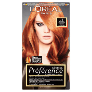 L'Oréal Paris Préférence Permanentní barva na vlasy – intenzivní měděná