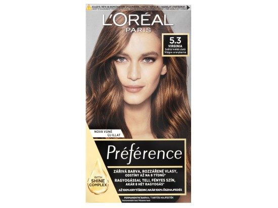 L’Oréal Paris Préférence barva na vlasy odstín 5.3 Ligth Golden Brown 1 ks