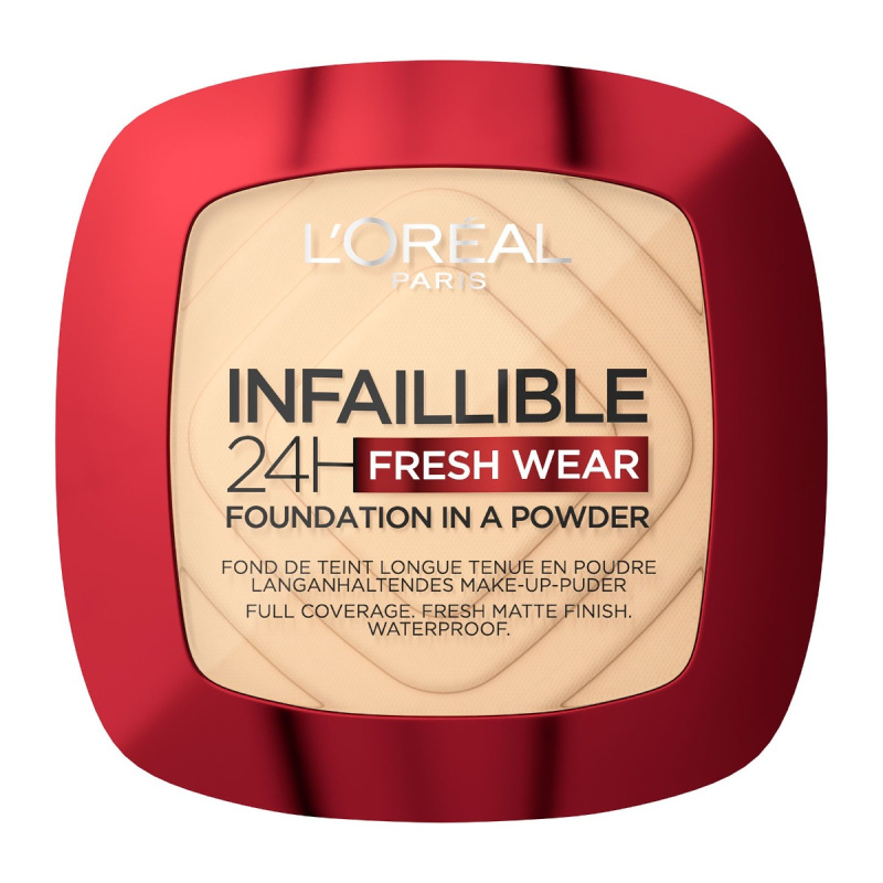 L’Oréal Paris Infaillible Fresh Wear 24h pudrový make-up odstín 130 9 g