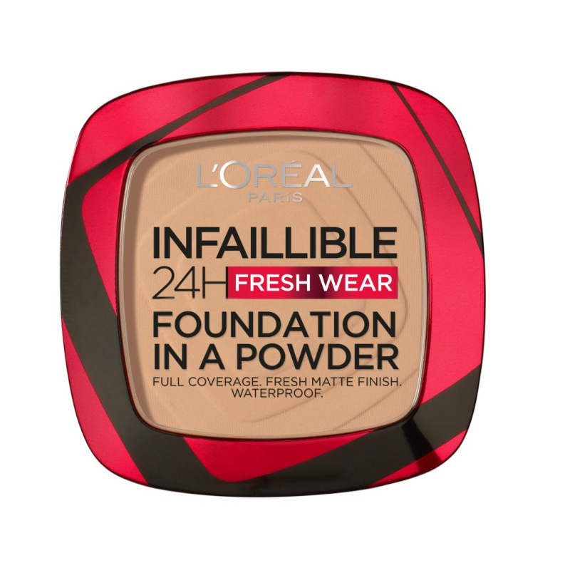 L’Oréal Paris Infaillible Fresh Wear 24h pudrový make-up odstín 140 9 g