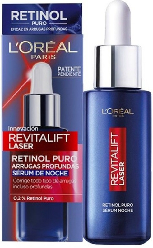 L’Oréal Paris Revitalift Laser Pure Retinol noční sérum proti vráskám 30 ml