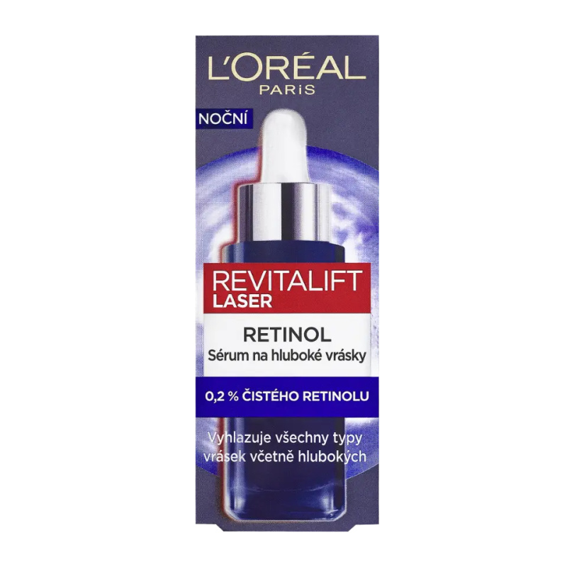 L’Oréal Paris Revitalift Laser Pure Retinol noční sérum proti vráskám 30 ml