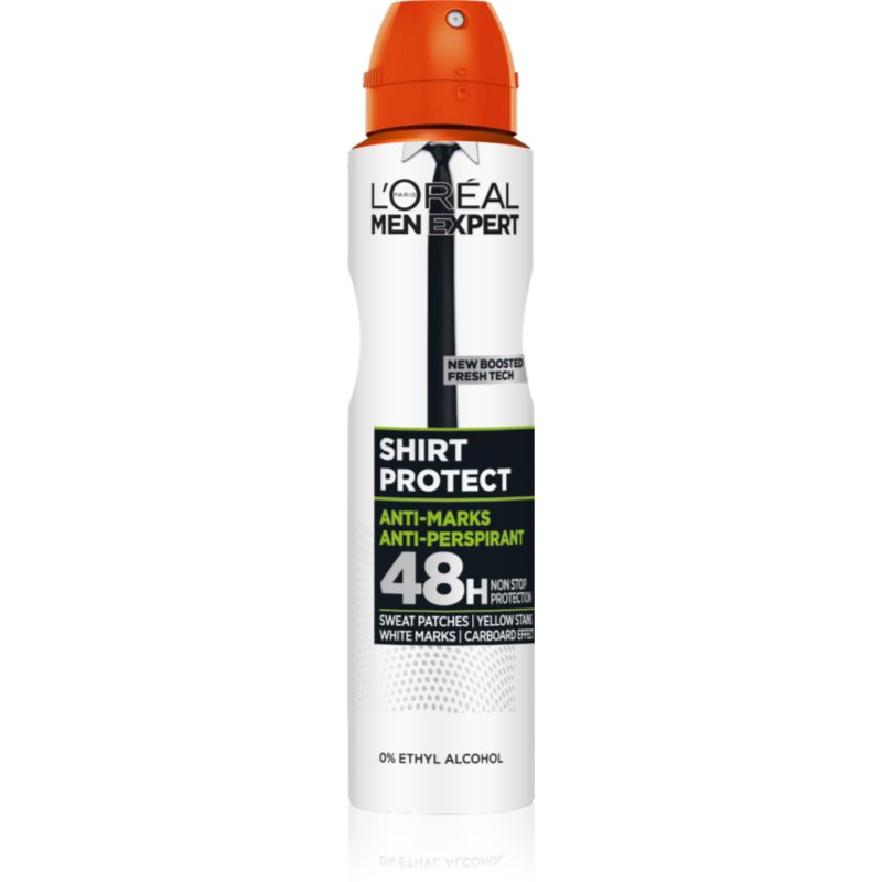 L’Oréal Paris Men Expert Shirt Protect antiperspirant ve spreji pro muže 250 ml