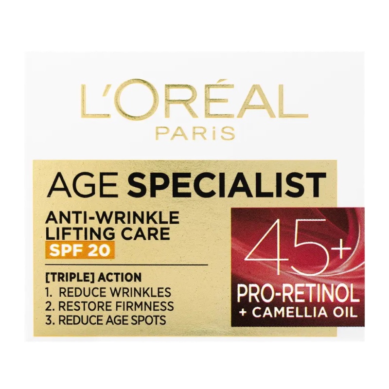 L’Oréal Paris Age Specialist 45+ denní krém pro zralou pleť SPF 20 50 ml