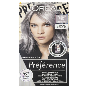 L’Oréal Paris Préférence Vivids barva na vlasy odstín 9.112 smokey grey 1 ks