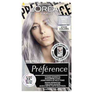 L’Oréal Paris Préférence Vivids barva na vlasy odstín 10.112 silver grey 1 ks
